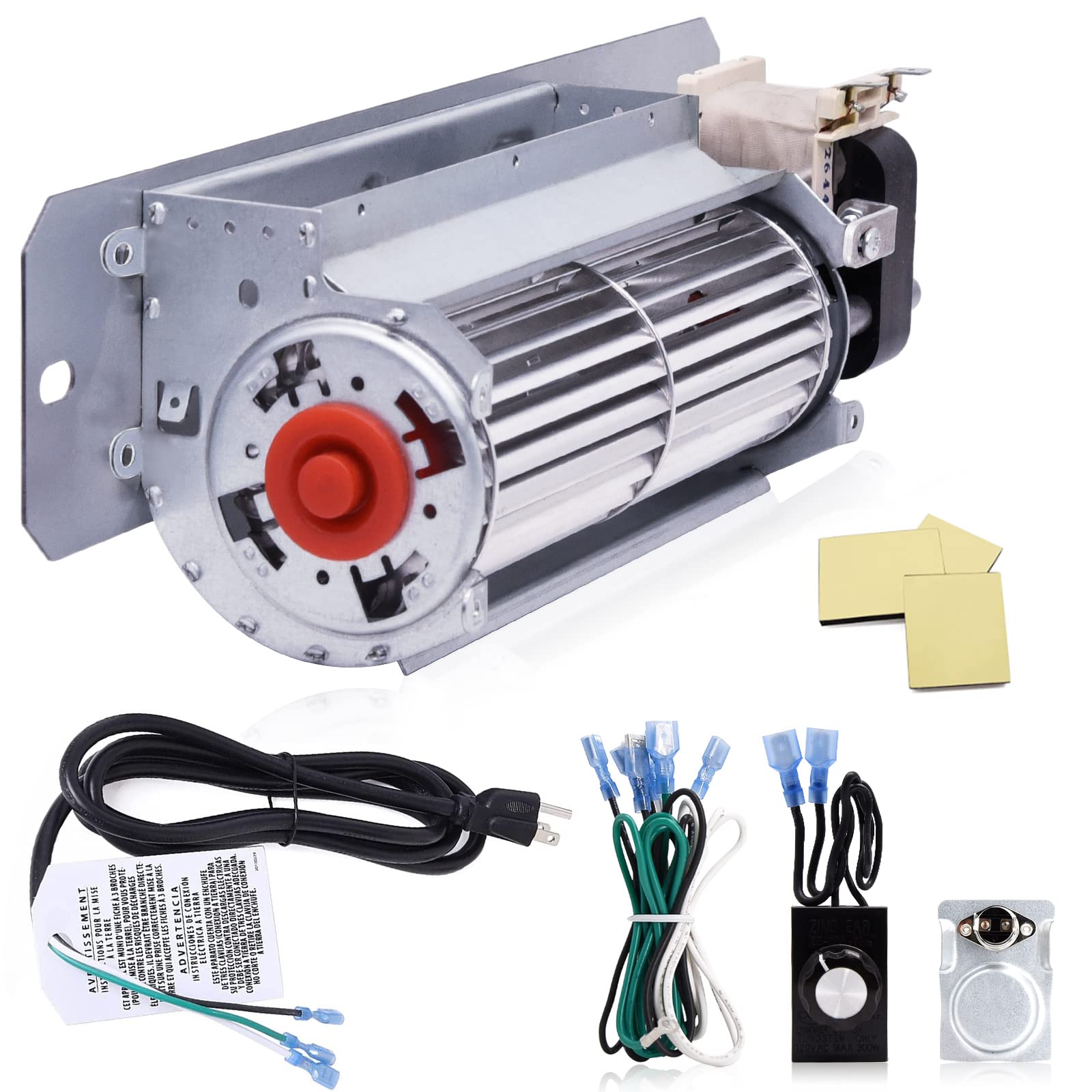 メル10551 GZ550-1KT Blower Fan Kit, GZ550 GZ552 Fireplace Blower Fan